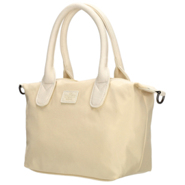 Charm London Buckingham mono handtas licht creme