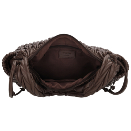 Charm London West End schoudertas donker bruin