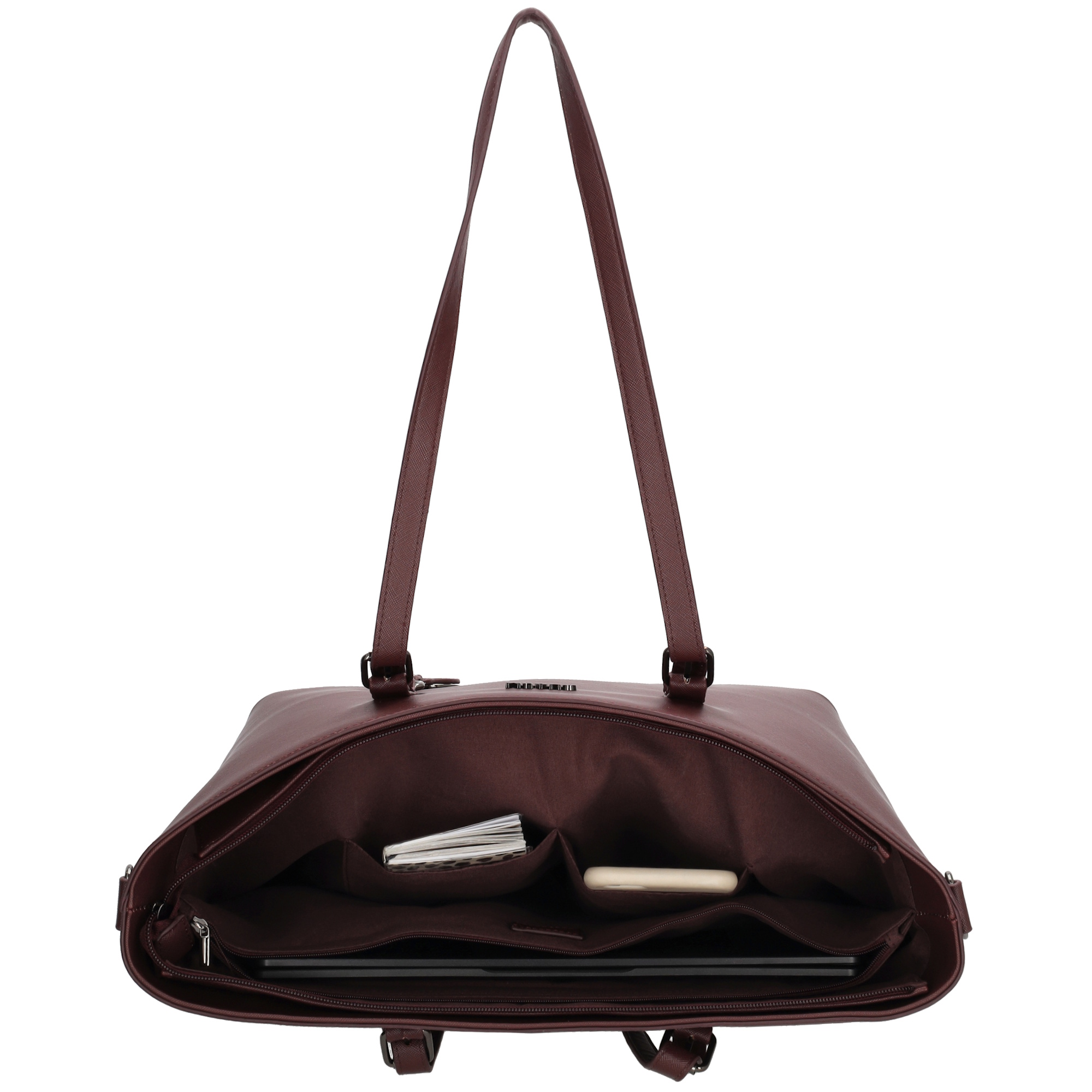 Charm London shopper Birmingham bordeaux rood