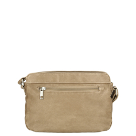 Enrico Benetti Harper schoudertas midden taupe