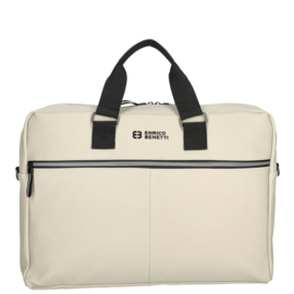 Enrico Benetti Bergen laptoptas off-white