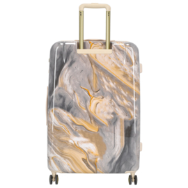 Charm London travel koffer lichtgrijs