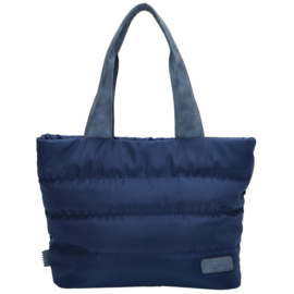 Zebra Trends Elske shopper blauw
