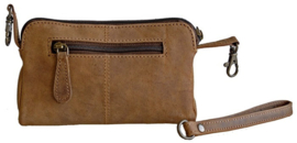 Leather Design schoudertas hunter