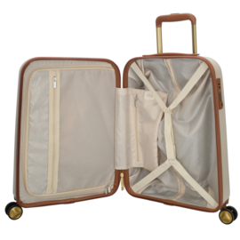 Charm london Travel koffer beige