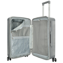 Enrico Benetti Seattle koffer 65 cm silver