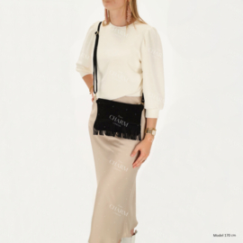 Charm london Elisa schoudertas zwart