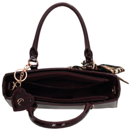 Charm London Knightsbridge handtas bordeaux