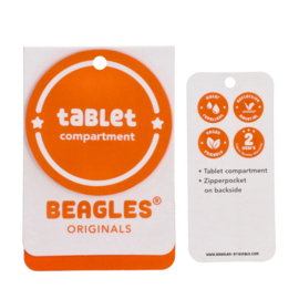 Beagles Originals waterproof rugzak licht taupe