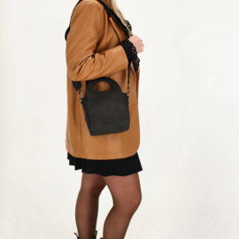 Zebra Trends Selene handtas zwart