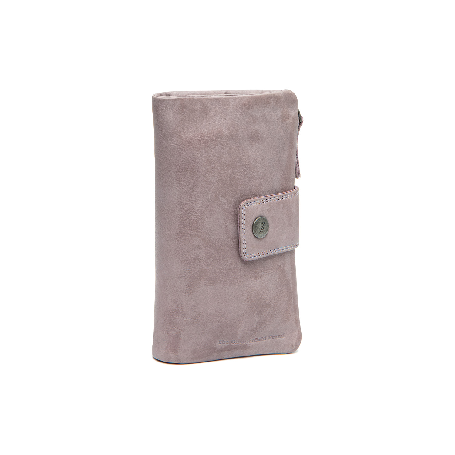 The Chesterfield Brand Fresno lederen dames portemonnee lavendel lila