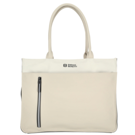 Enrico Benetti Bergen schouder/laptoptas waterafstotend black-beige