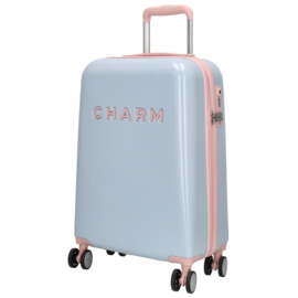 Charm london Travel koffer babyblauw