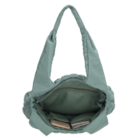 Beagles Valencia schoudertas blauw groen