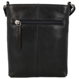 Hide & Stitches Earth schoudertas zwart