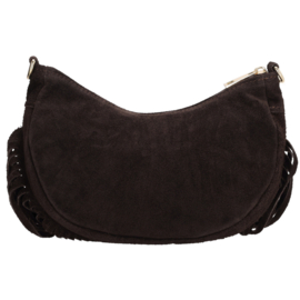 Charm london Elisa schoudertas donker bruin