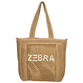 Zebra Trends Shirley shopper natuur