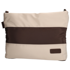 Zebra Trends Elske schoudertas streep bruin/beige