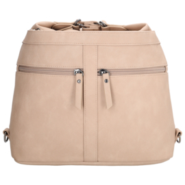Beagles Majorca schouder/rugtas licht taupe