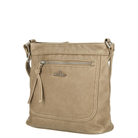 Enrico Benetti Harper crossbodytas midden taupe