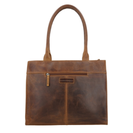 Hide & Stitches Next Navajo laptoptas bruin