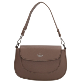 Charm London Montmarte schoudertas mokka