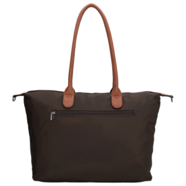 Charm London Buckingham handtas donkerbruin