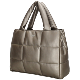 Charm London Manchester shopper pewter