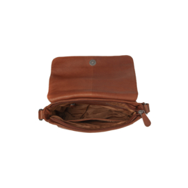 The Chesterfield Brand schoudertas vintage Rose Ann cognac