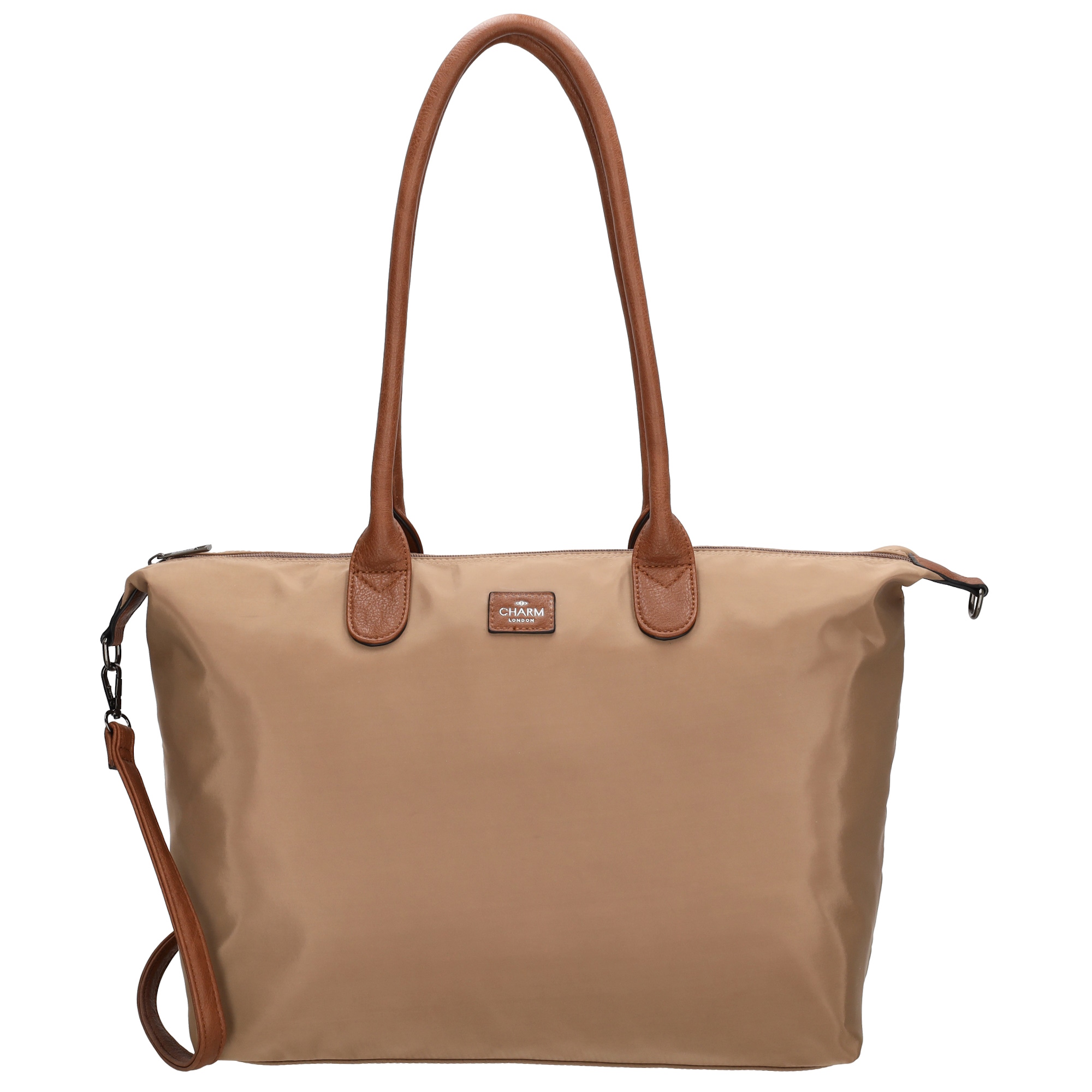 Charm London Buckingham handtas taupe