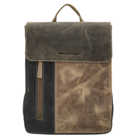 Hide & Stitches Himalaya rugtas olijfgroen