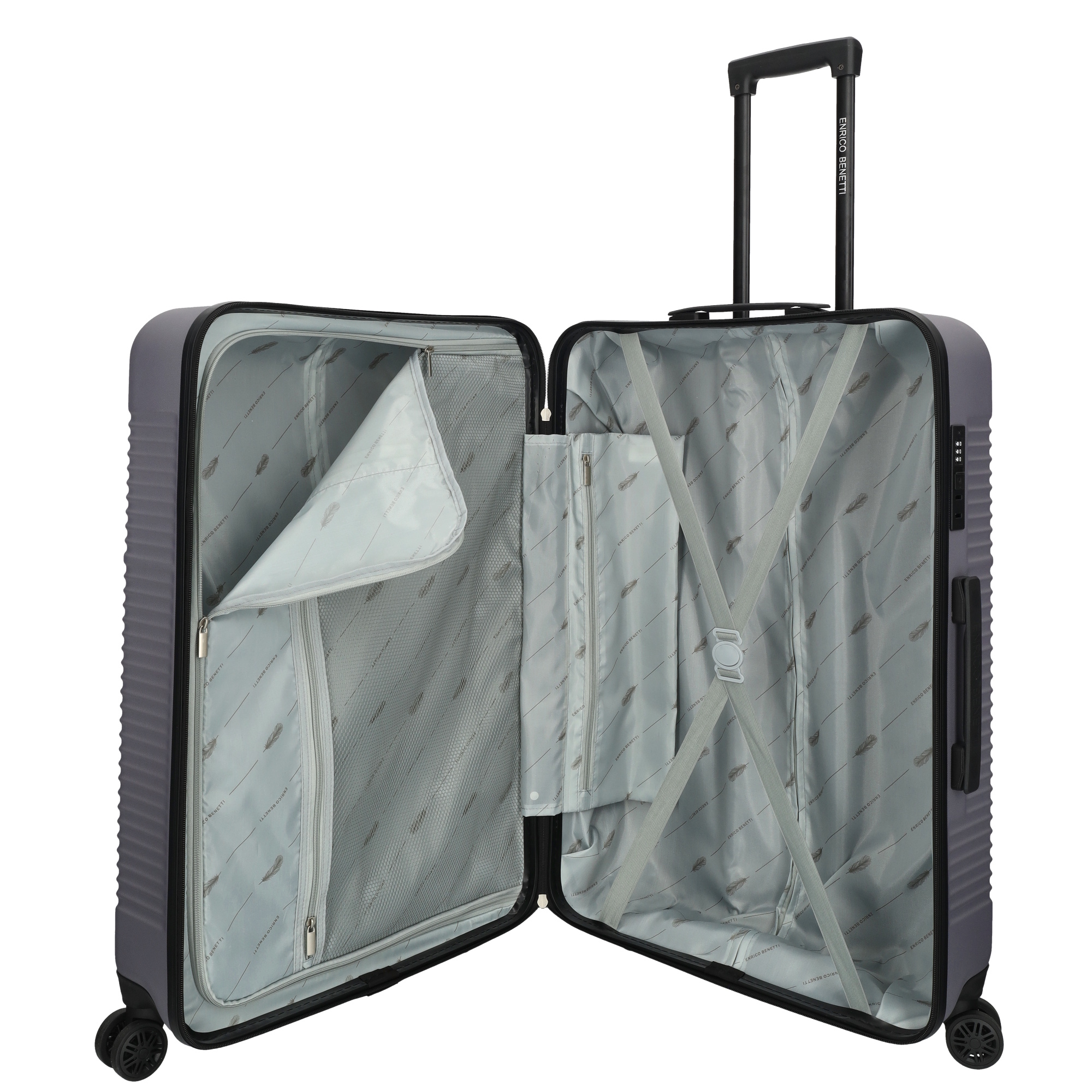 Enrico Benetti Louisville koffer 75 cm grijs