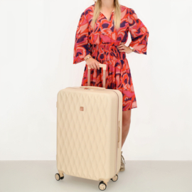 Charm London travel koffer beige