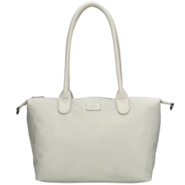 Charm London Buckingham mono shopper licht grijs