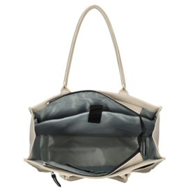 Enrico Benetti Bergen schouder/laptoptas waterafstotend licht taupe
