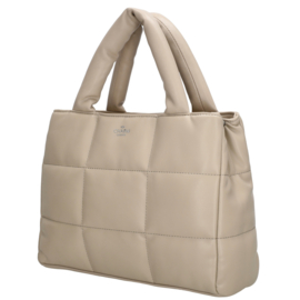 Charm London Manchester shopper licht taupe