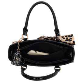 Charm London Knightsbridge handtas zwart