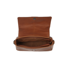 The Chesterfield Brand schoudertas Clifden cognac