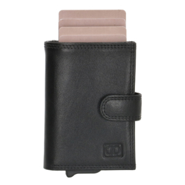 Double-D FH-serie safety wallet zwart dubbele casette