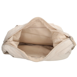 Beagles Clavia schoudertas creme