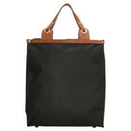 Run Away basic boodschappentas zwart