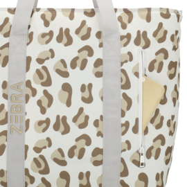 Zebra Trends Sally strand/koeltas luipaard beige