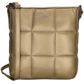 Charm London Manchester schoudertas goud brons