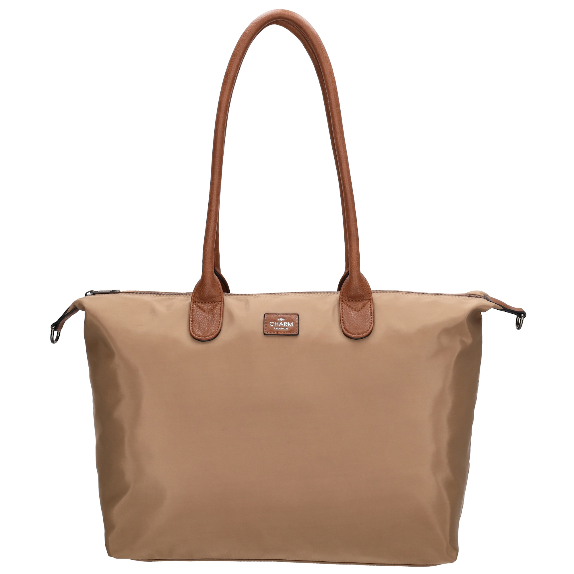 Charm London Buckingham handtas taupe