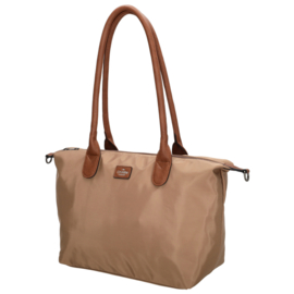 Charm London Buckingham handtas taupe