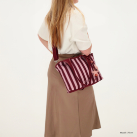 Zebra Trends Mira shopper bordeaux