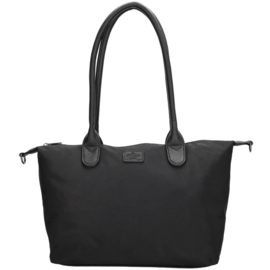 Charm London Buckingham mono shopper zwart