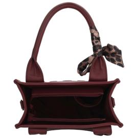 Charm London bond handtas bordeaux