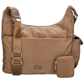 Charm London Odeon schoudertas taupe