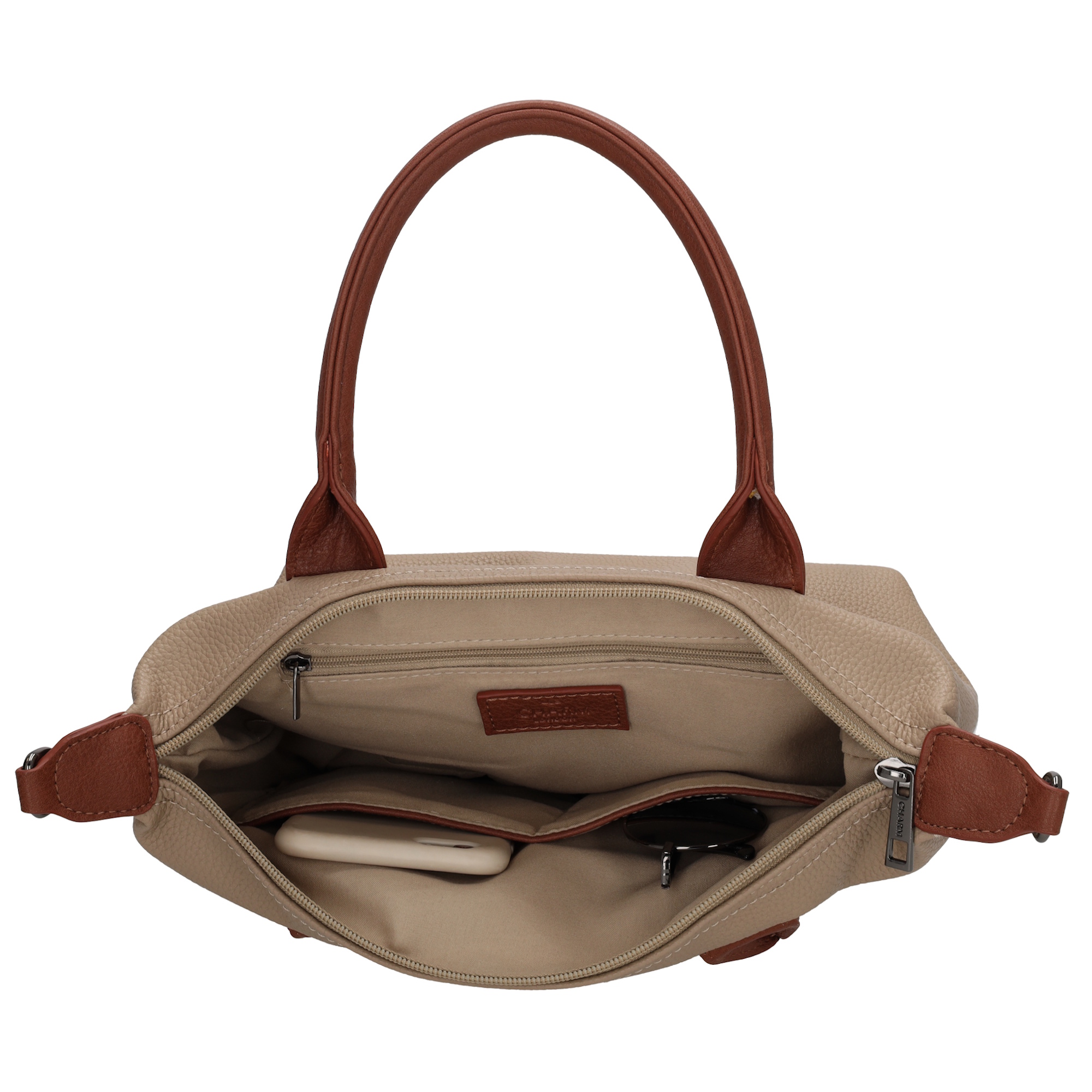 Charm London Buckingham palace handtas taupe